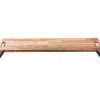 CASA Acacia Lux Tabla Para Servir Negro, Natural