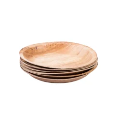 CASA Areca Leaf Platos Juego De 6 Natural