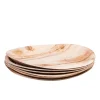 CASA Areca Leaf Platos Juego De 6 Natural