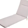 CASA Azur Cojines De Jardín Para Tumbona Gris Claro