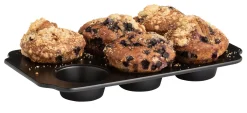 CASA Bakery Bandeja Para Muffins Negro