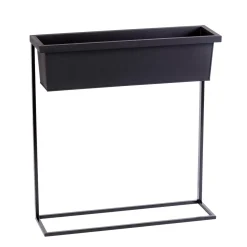 CASA Balco Caja Para Plantas Negro