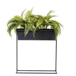 CASA Balco Caja Para Plantas Negro