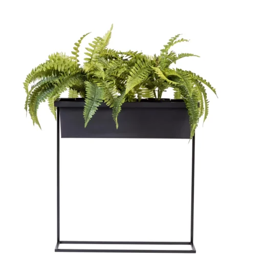 CASA Balco Caja Para Plantas Negro