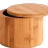 CASA Bamboo Caja De Almacenaje Maceta Hierbas Natural