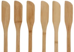 CASA Bamboo Cuchillos De Tapas Juego De 6 Natural