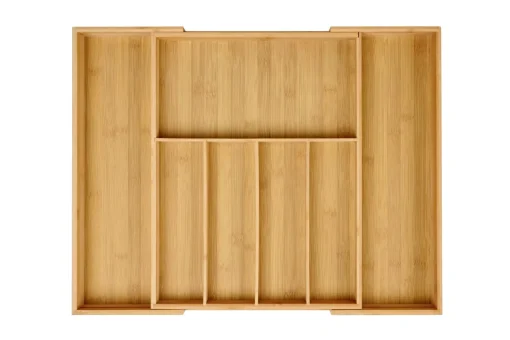 CASA Bamboo Organizador Cajon Extensible Natural