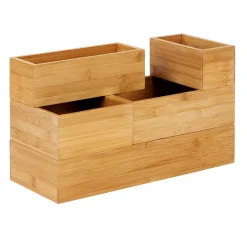 CASA Bamboo Organizador Para Cajon Natural