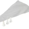 CASA Basic Mangas De Reposteria Desechables Blanco