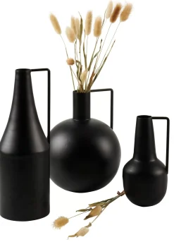 CASA Basta Florero Esferico Negro
