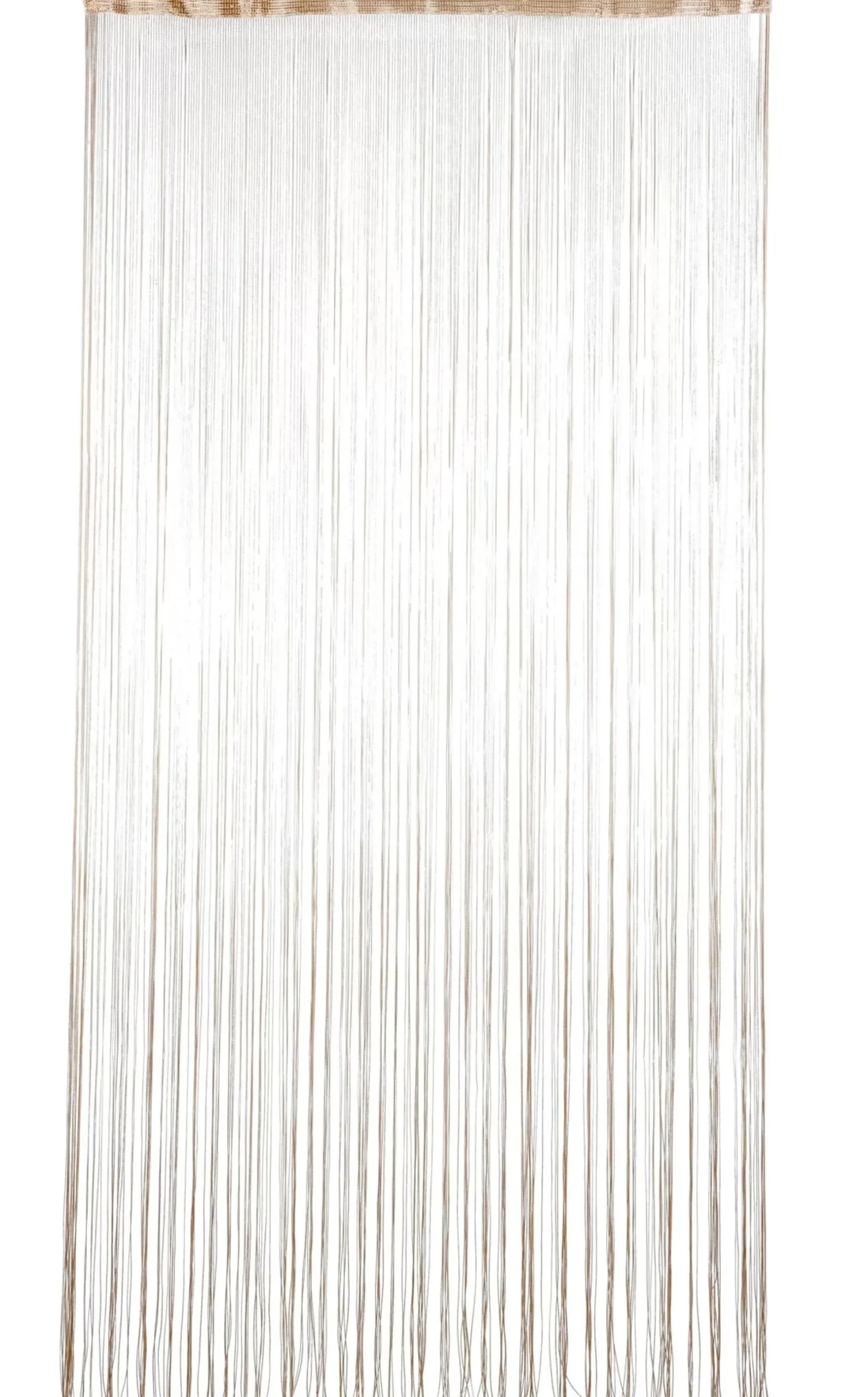 CASA Beige Cortina De Flecos Beis