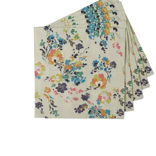 CASA Bloom Paquete De 20 Servilletas Multicolor