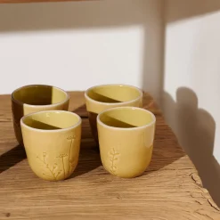 CASA Botanic Ocher Taza Caramelo