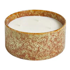 CASA Bowl Vela En Vaso Blanco