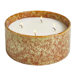 CASA Bowl Vela En Vaso Blanco