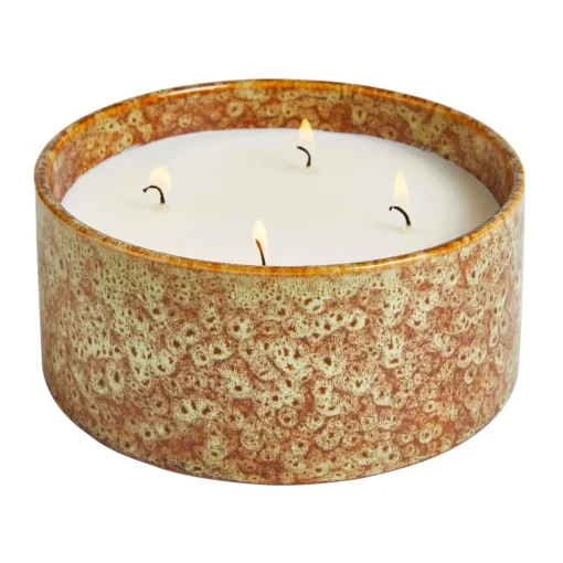 CASA Bowl Vela En Vaso Blanco