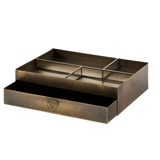 CASA Brass Organizador De Escritorios Bronceado