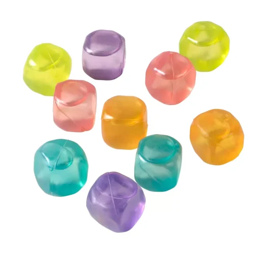 CASA Cocktail Cubitos De Hielo Juego De 10 Mezcla De Colores Varios Colores
