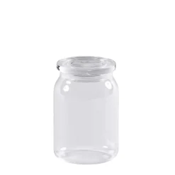 CASA Crystal Tarro De Cocina Con Tapa Transparente