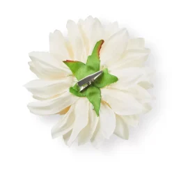 CASA Dahlia Flores Artificiales Crema