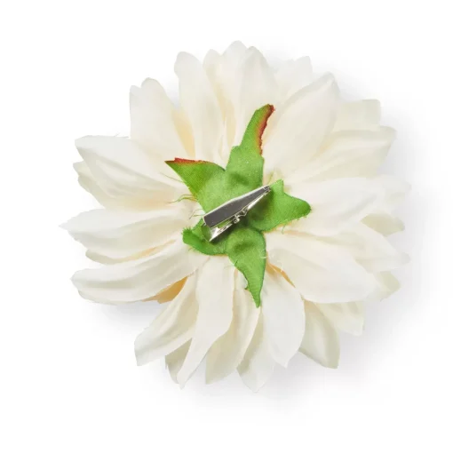 CASA Dahlia Flores Artificiales Crema