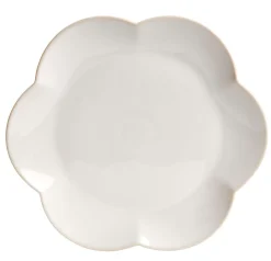 CASA Dahlia Flower Plato Blanco