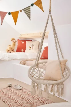 CASA Dream Silla Colgante Para Ninos Blanco