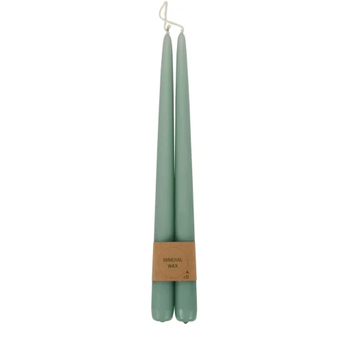 CASA Duo Vela Candelabro Juego De 2 Turquesa