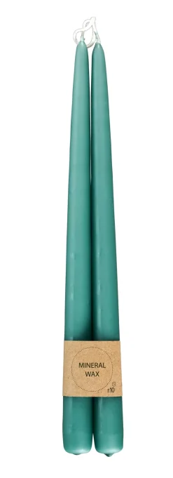 CASA Duo Velas Largas Juego De 2 Menta