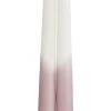 CASA Duo Velas Largas Juego De 2 Crema, Multicolor