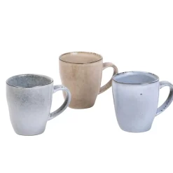 CASA Earth Ice Taza Con Asa Azul Claro