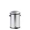 CASA Elegance Cubo Con Pedal 12L Plateado