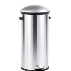 CASA Elegance Cubo Con Pedal 30L Plateado