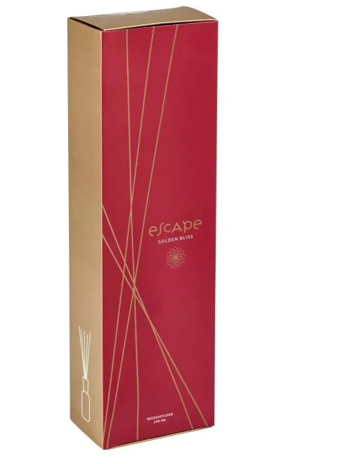 CASA Escape Golden Bliss Aceite Perfumado Dorado, Burdeos