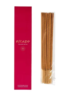 CASA Escape Golden Bliss Incienso 30 Palillos Burdeos