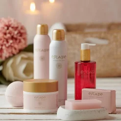 CASA Escape Japanese Ceremony Espuma De Ducha En Botella Rosa Rojo