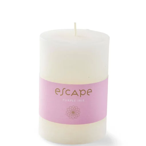 CASA Escape Purple Iris Vela Perfumada Morado Claro