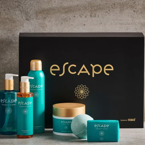 CASA Escape Senses Espuma De Ducha En Botella Turquesa