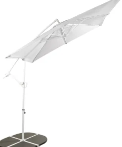 CASA Fiji Parasol Colgante Sin Pie Gris Claro