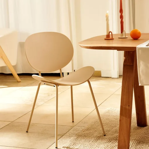 CASA Finn Silla De Comedor Beis
