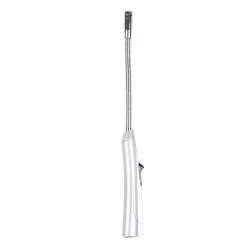 CASA Flame Encendedor De Gas Flex Plateado