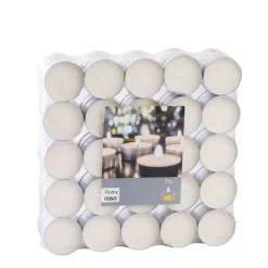 CASA Flame Velas Pequenas Juego De 75 Blanco