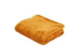 CASA Flanella Manta Amarillo Oscuro