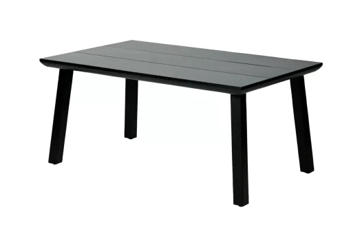 CASA Formax Mesa De Jardín Con Patas Negro