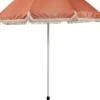CASA Franja Parasol Sin Pie De Sombrilla Naranja