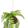 CASA Greenery Macetero Colgante Con Helecho Verde
