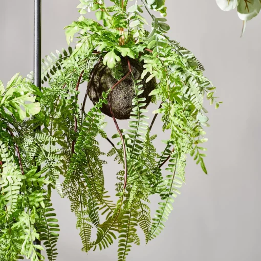 CASA Greenery Macetero Colgante Con Helecho Verde