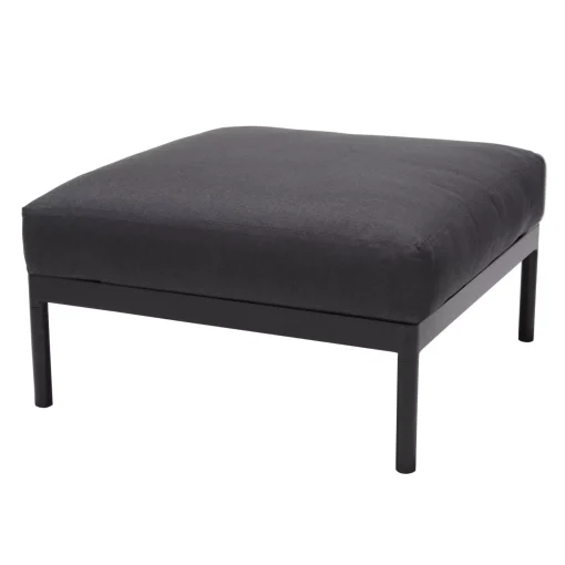 CASA Hanna Lounge Reposapies Negro, Natural