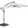 CASA Hawai Parasol Colgante Sin Pie Blanco