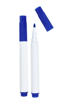 CASA Homey Clip Marcador De Tiza Para Fiambrera Azul